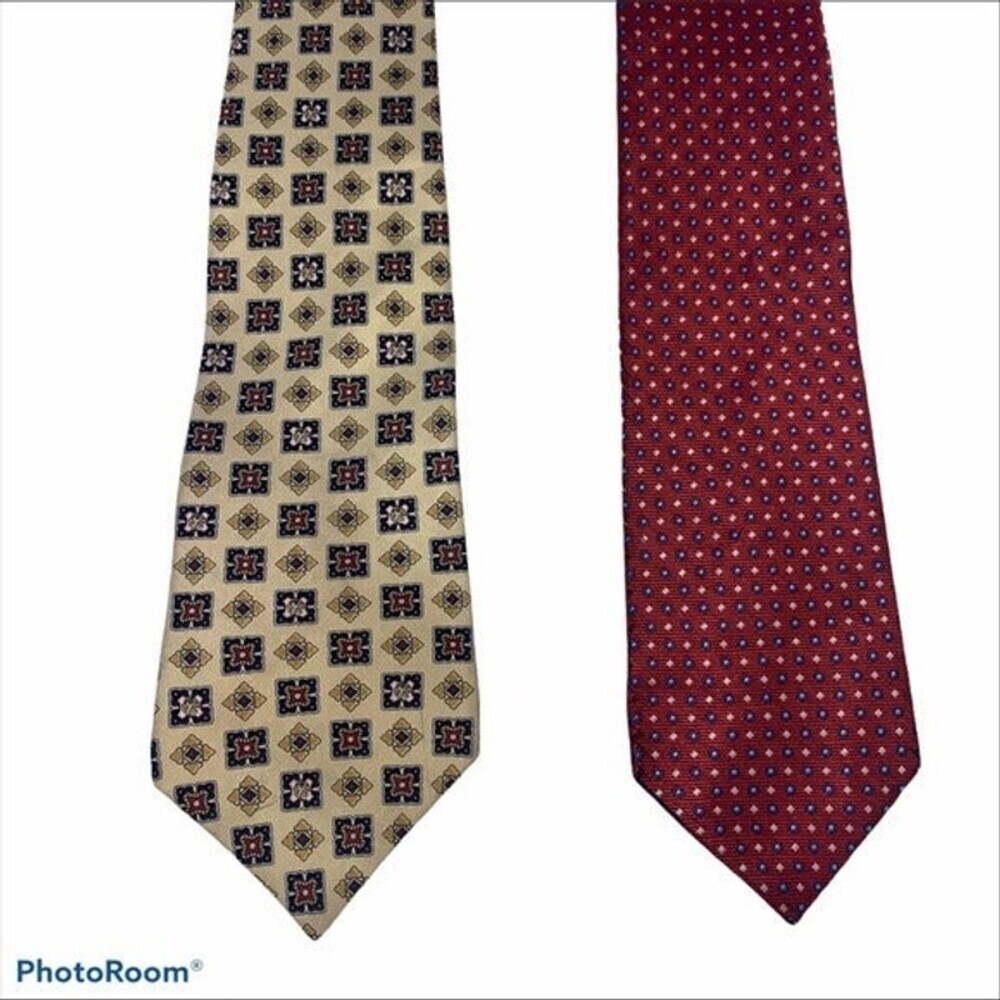 Tommy Hilfiger ties in a bundle. Silk ti